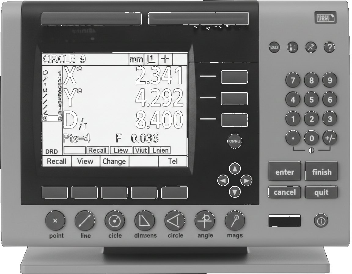 Afficheur calculateur Starrett Mitutoyo Heidenhain Vision Quadra-Chek QC200 ND1200